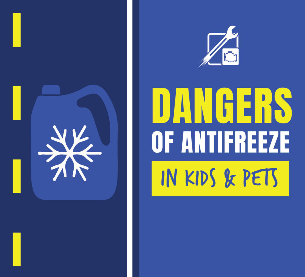 Dangers of Antifreeze in Kids and Pets
