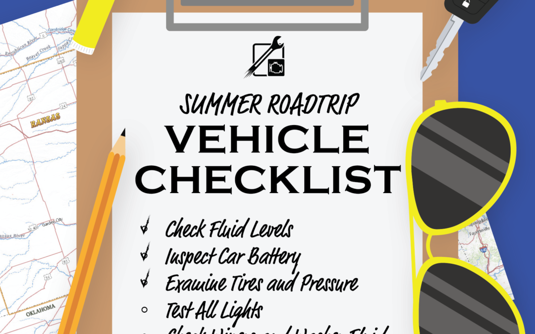 Summer Roadtrip Vehicle Checklist
